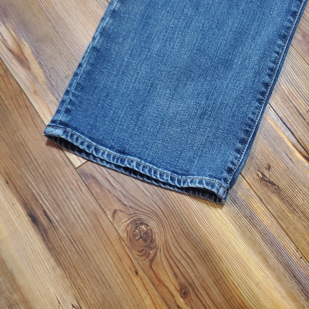 Polo Ralph Lauren Hampton Relaxed Straight Jeans Mens 42x30 Blue Denim Stretch